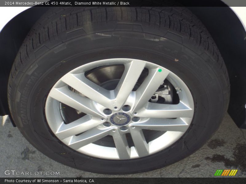 Diamond White Metallic / Black 2014 Mercedes-Benz GL 450 4Matic