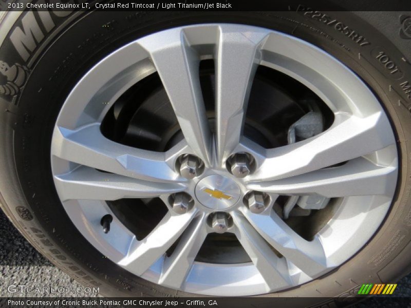 Crystal Red Tintcoat / Light Titanium/Jet Black 2013 Chevrolet Equinox LT