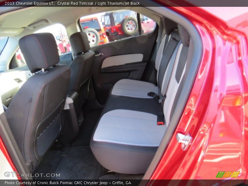 Crystal Red Tintcoat / Light Titanium/Jet Black 2013 Chevrolet Equinox LT