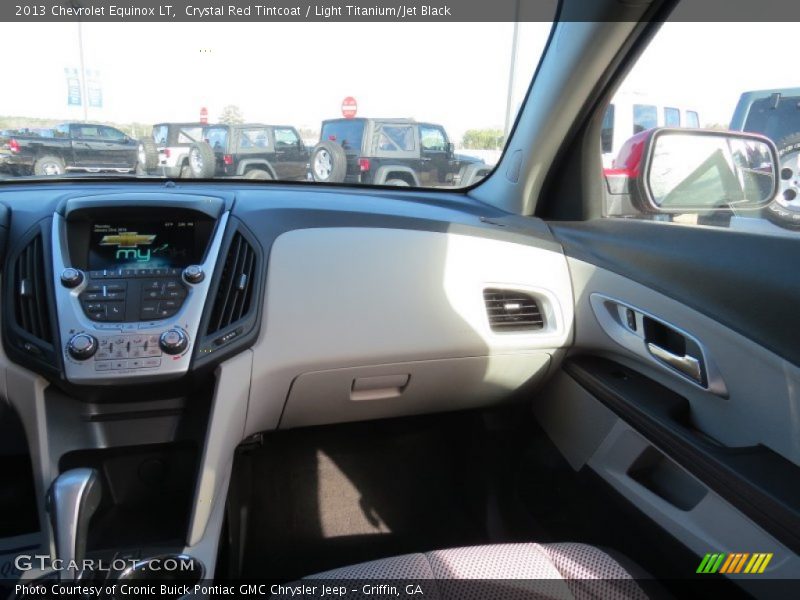Crystal Red Tintcoat / Light Titanium/Jet Black 2013 Chevrolet Equinox LT