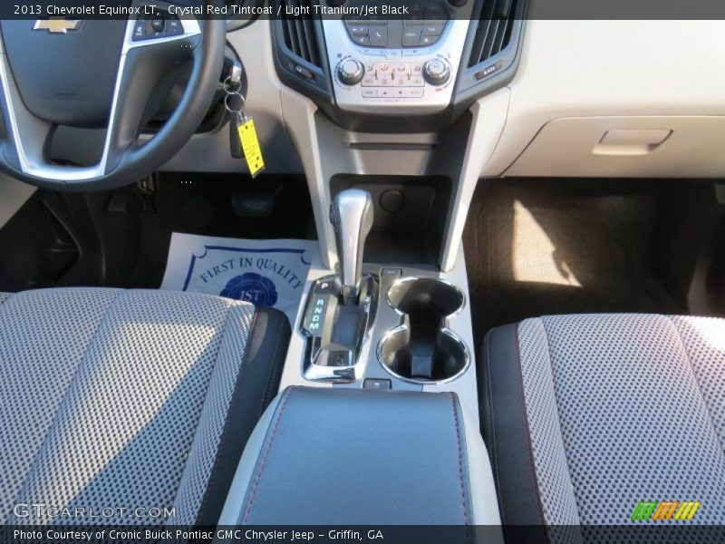 Crystal Red Tintcoat / Light Titanium/Jet Black 2013 Chevrolet Equinox LT