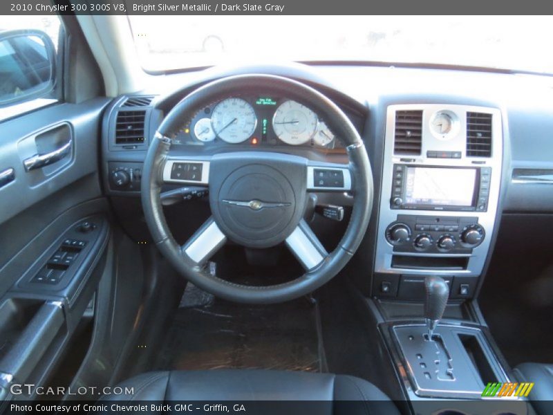 Bright Silver Metallic / Dark Slate Gray 2010 Chrysler 300 300S V8