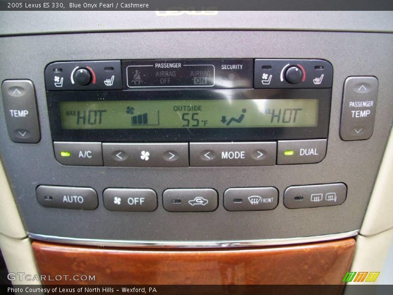 Blue Onyx Pearl / Cashmere 2005 Lexus ES 330