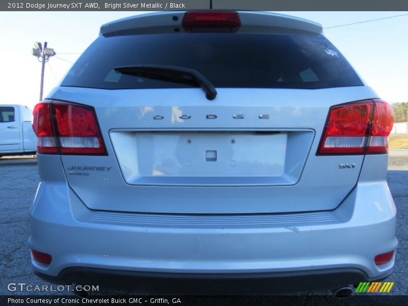 Bright Silver Metallic / Black 2012 Dodge Journey SXT AWD