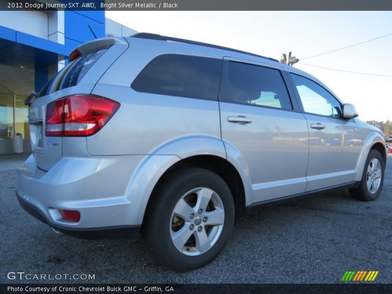 Bright Silver Metallic / Black 2012 Dodge Journey SXT AWD