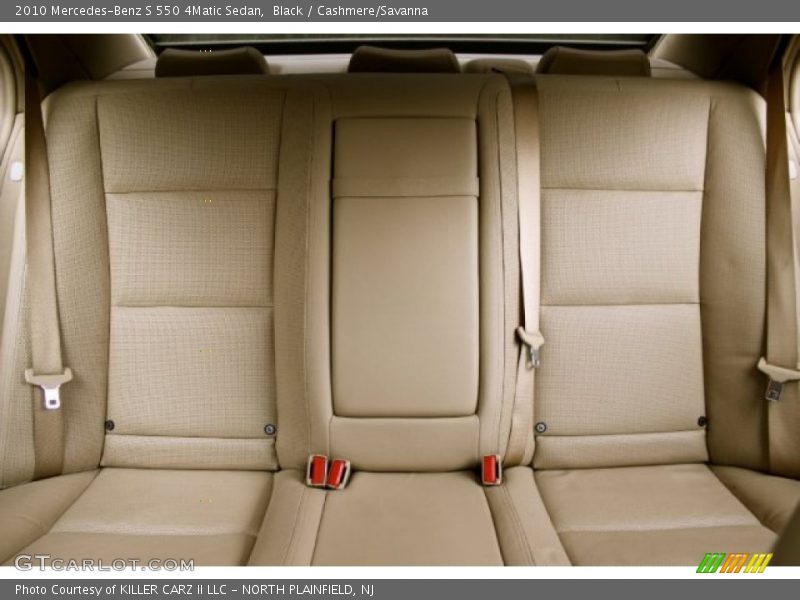 Black / Cashmere/Savanna 2010 Mercedes-Benz S 550 4Matic Sedan