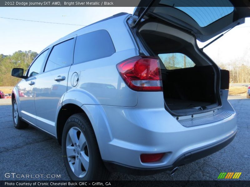 Bright Silver Metallic / Black 2012 Dodge Journey SXT AWD