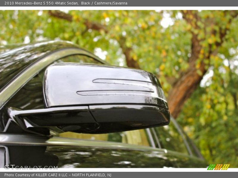 Black / Cashmere/Savanna 2010 Mercedes-Benz S 550 4Matic Sedan