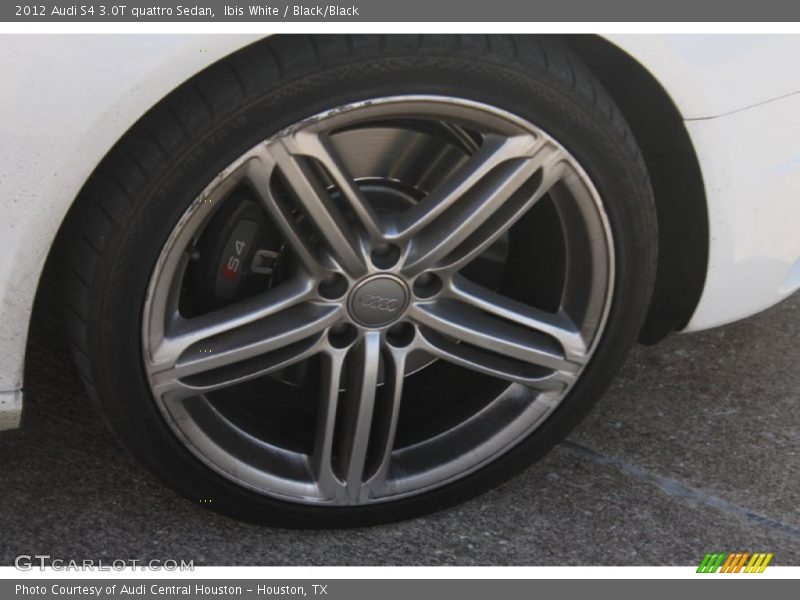 Ibis White / Black/Black 2012 Audi S4 3.0T quattro Sedan