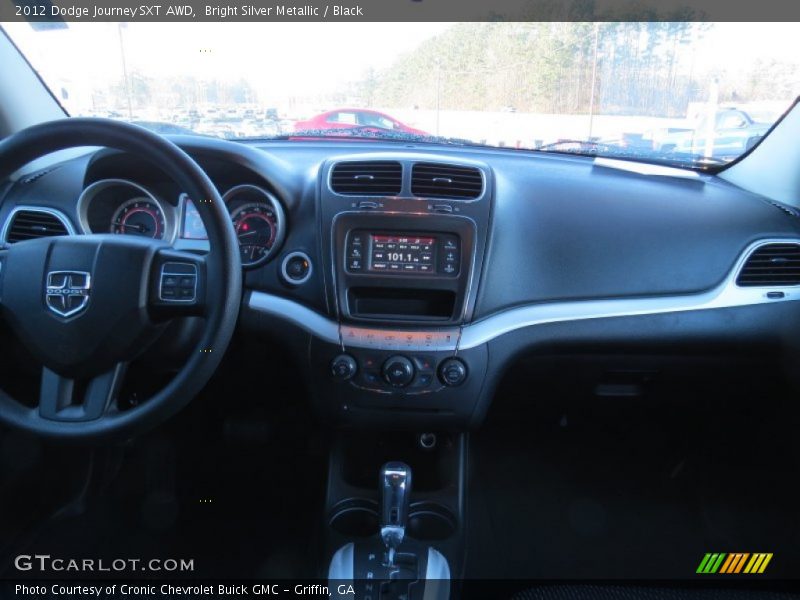 Bright Silver Metallic / Black 2012 Dodge Journey SXT AWD