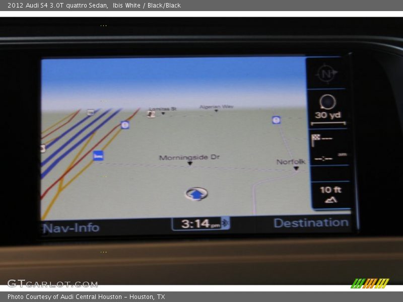 Ibis White / Black/Black 2012 Audi S4 3.0T quattro Sedan