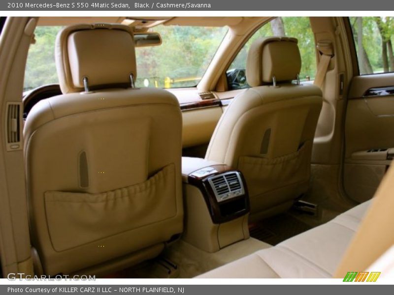 Black / Cashmere/Savanna 2010 Mercedes-Benz S 550 4Matic Sedan