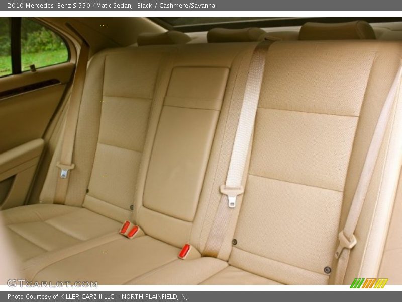 Black / Cashmere/Savanna 2010 Mercedes-Benz S 550 4Matic Sedan