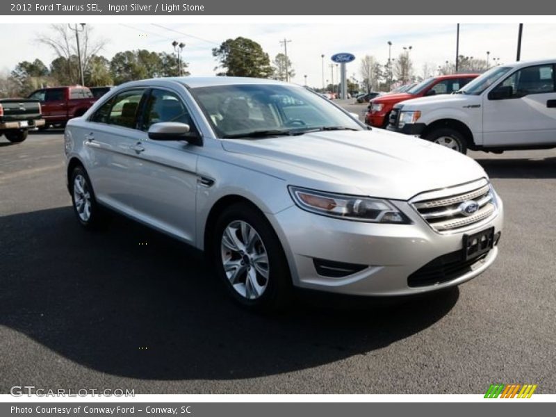 Ingot Silver / Light Stone 2012 Ford Taurus SEL