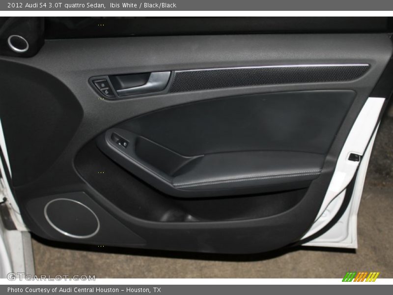 Ibis White / Black/Black 2012 Audi S4 3.0T quattro Sedan