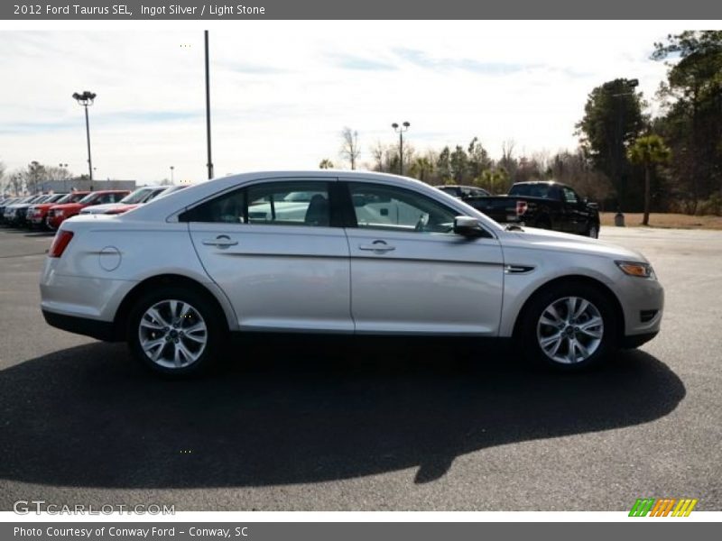 Ingot Silver / Light Stone 2012 Ford Taurus SEL
