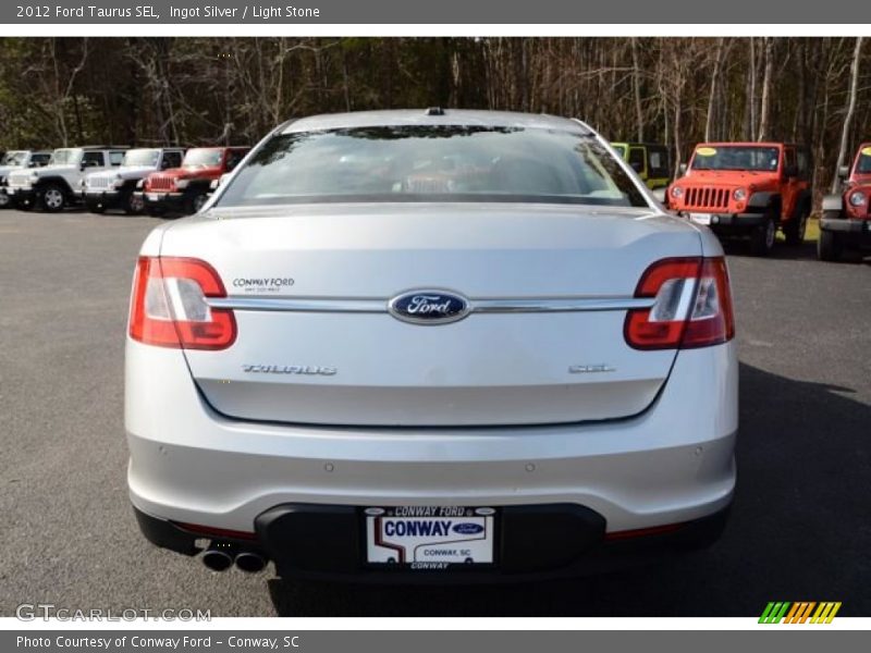 Ingot Silver / Light Stone 2012 Ford Taurus SEL