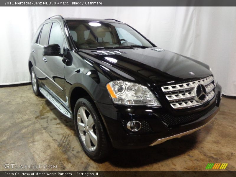 Black / Cashmere 2011 Mercedes-Benz ML 350 4Matic