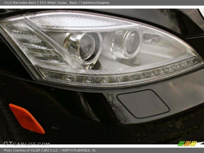 Black / Cashmere/Savanna 2010 Mercedes-Benz S 550 4Matic Sedan