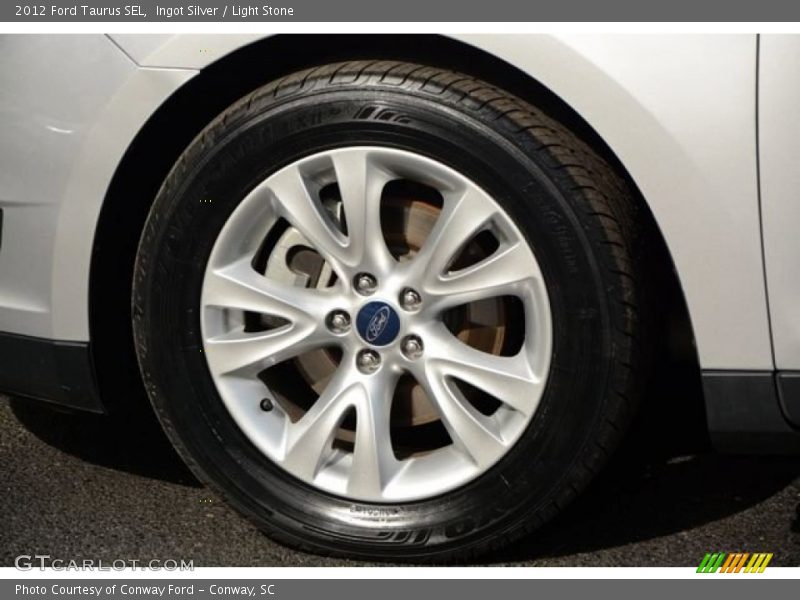 Ingot Silver / Light Stone 2012 Ford Taurus SEL