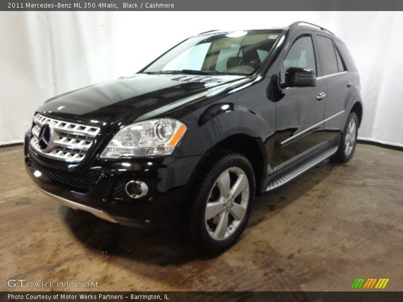 Black / Cashmere 2011 Mercedes-Benz ML 350 4Matic
