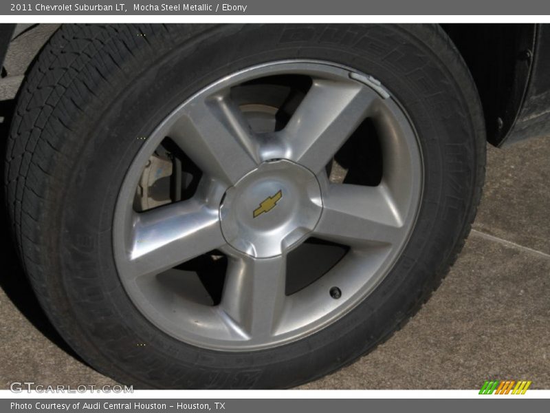 Mocha Steel Metallic / Ebony 2011 Chevrolet Suburban LT