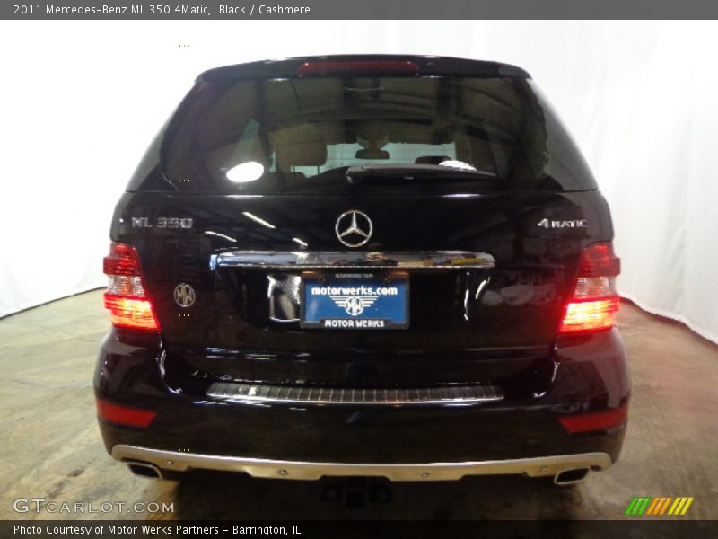 Black / Cashmere 2011 Mercedes-Benz ML 350 4Matic