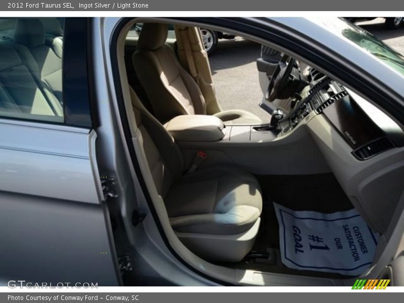 Ingot Silver / Light Stone 2012 Ford Taurus SEL