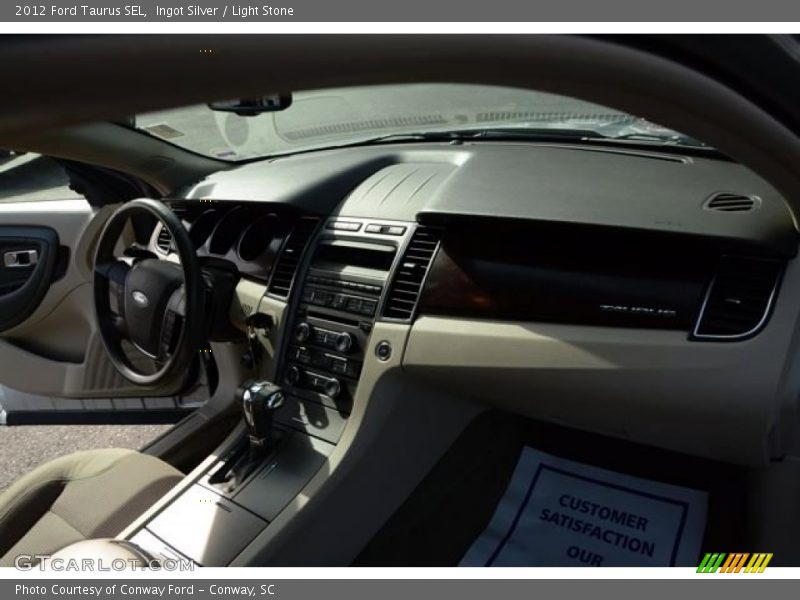 Ingot Silver / Light Stone 2012 Ford Taurus SEL