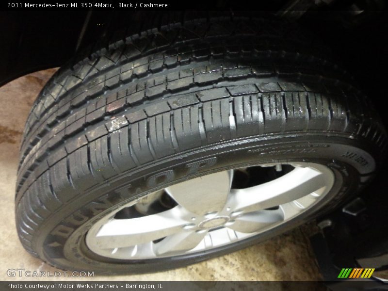 Black / Cashmere 2011 Mercedes-Benz ML 350 4Matic