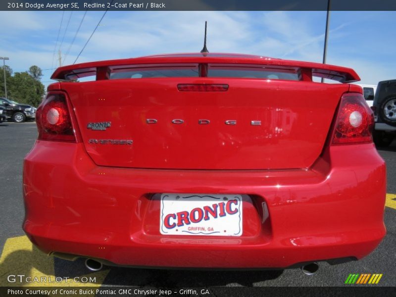 Redline 2-Coat Pearl / Black 2014 Dodge Avenger SE