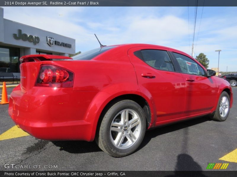 Redline 2-Coat Pearl / Black 2014 Dodge Avenger SE