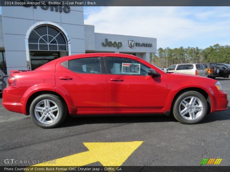 Redline 2-Coat Pearl / Black 2014 Dodge Avenger SE