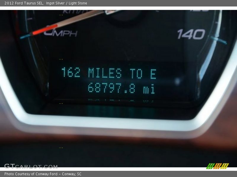 Ingot Silver / Light Stone 2012 Ford Taurus SEL