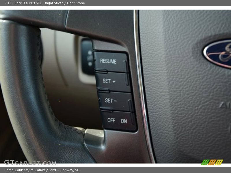 Ingot Silver / Light Stone 2012 Ford Taurus SEL