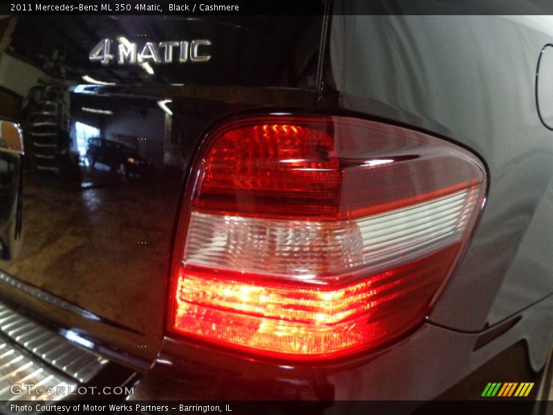 Black / Cashmere 2011 Mercedes-Benz ML 350 4Matic