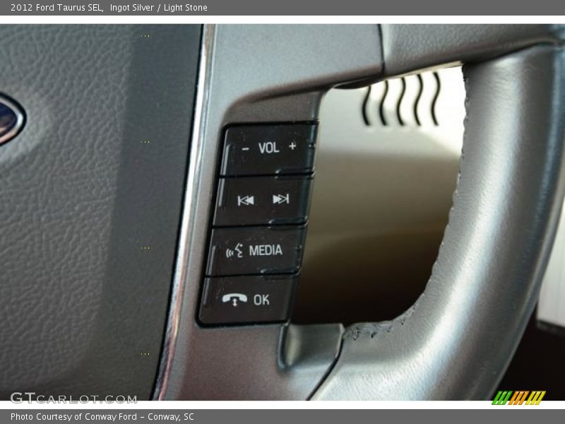 Ingot Silver / Light Stone 2012 Ford Taurus SEL