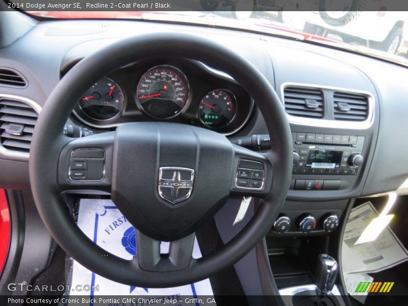 Redline 2-Coat Pearl / Black 2014 Dodge Avenger SE