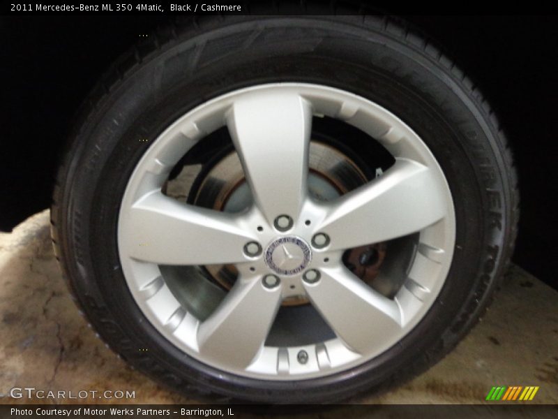 Black / Cashmere 2011 Mercedes-Benz ML 350 4Matic