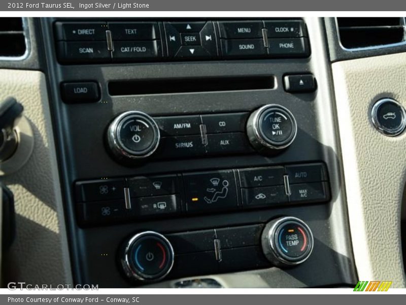 Ingot Silver / Light Stone 2012 Ford Taurus SEL