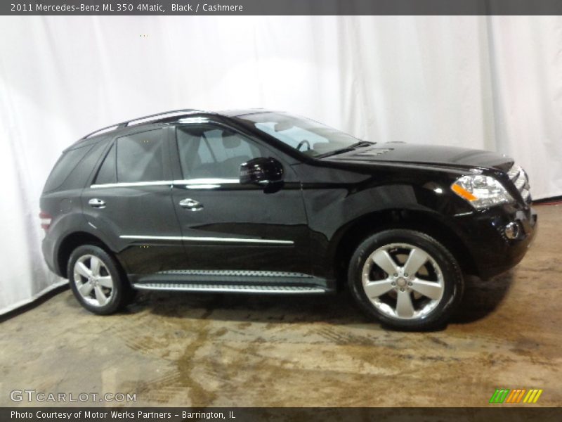 Black / Cashmere 2011 Mercedes-Benz ML 350 4Matic