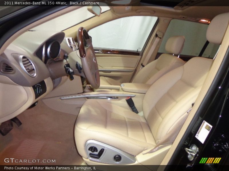 Black / Cashmere 2011 Mercedes-Benz ML 350 4Matic