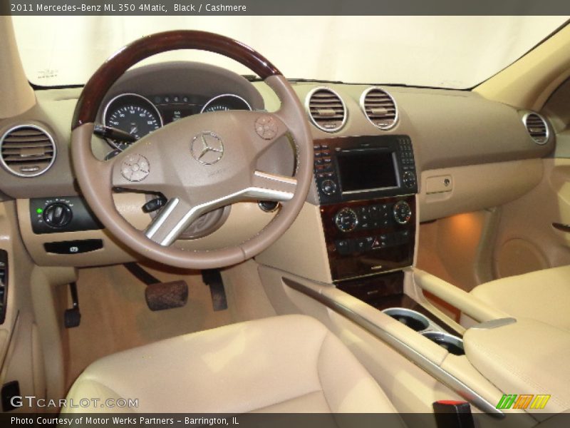 Black / Cashmere 2011 Mercedes-Benz ML 350 4Matic