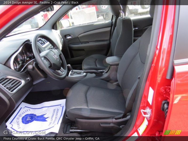 Redline 2-Coat Pearl / Black 2014 Dodge Avenger SE