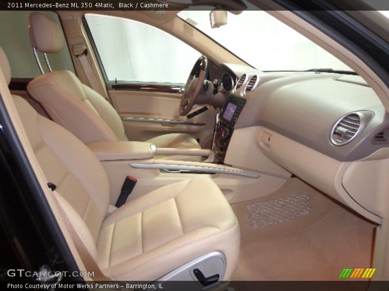 Black / Cashmere 2011 Mercedes-Benz ML 350 4Matic