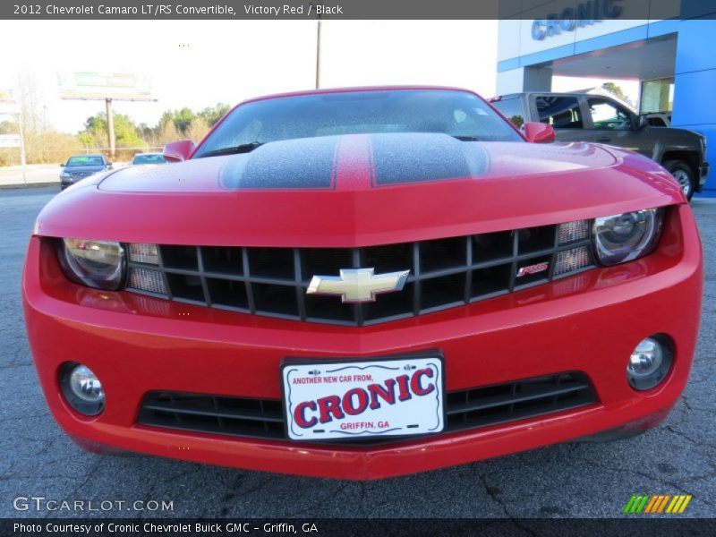 Victory Red / Black 2012 Chevrolet Camaro LT/RS Convertible