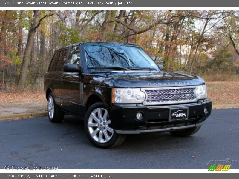 Java Black Pearl / Jet Black 2007 Land Rover Range Rover Supercharged