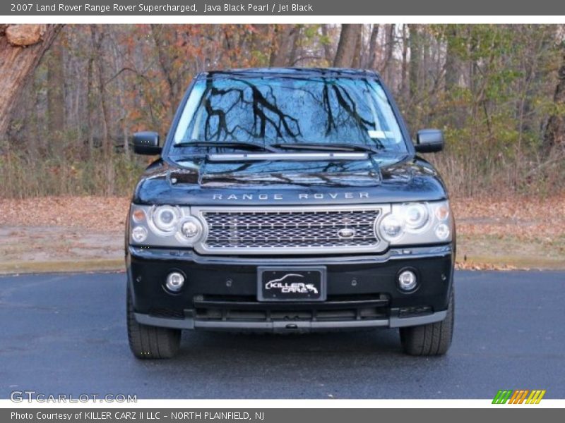 Java Black Pearl / Jet Black 2007 Land Rover Range Rover Supercharged
