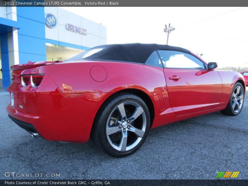 Victory Red / Black 2012 Chevrolet Camaro LT/RS Convertible