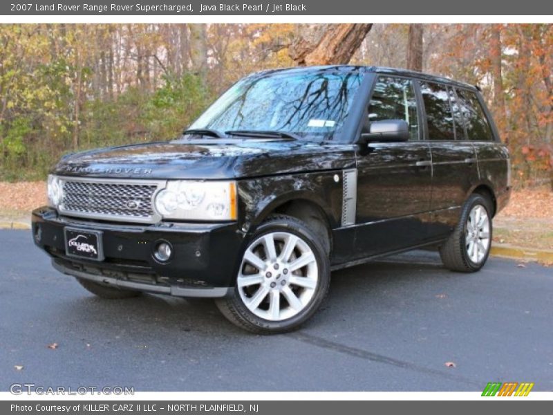 Java Black Pearl / Jet Black 2007 Land Rover Range Rover Supercharged